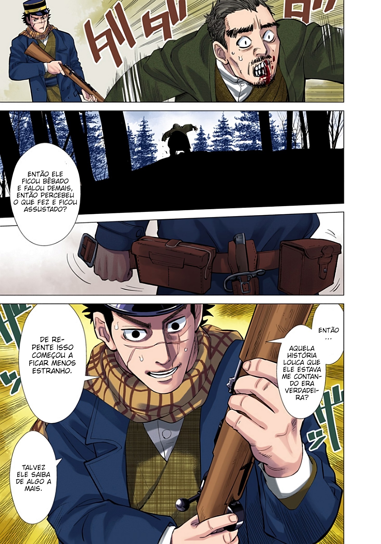 Golden Kamuy (Official Colored) Sugimoto, o imortal 第28页