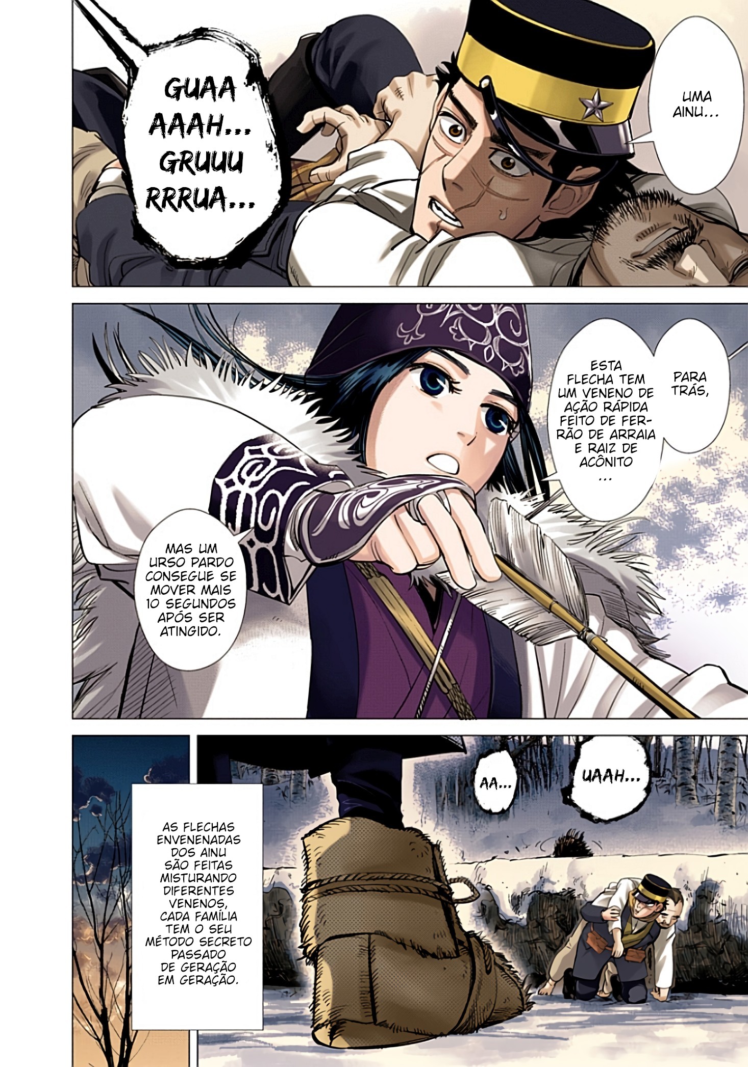 Golden Kamuy (Official Colored) Sugimoto, o imortal 第41页