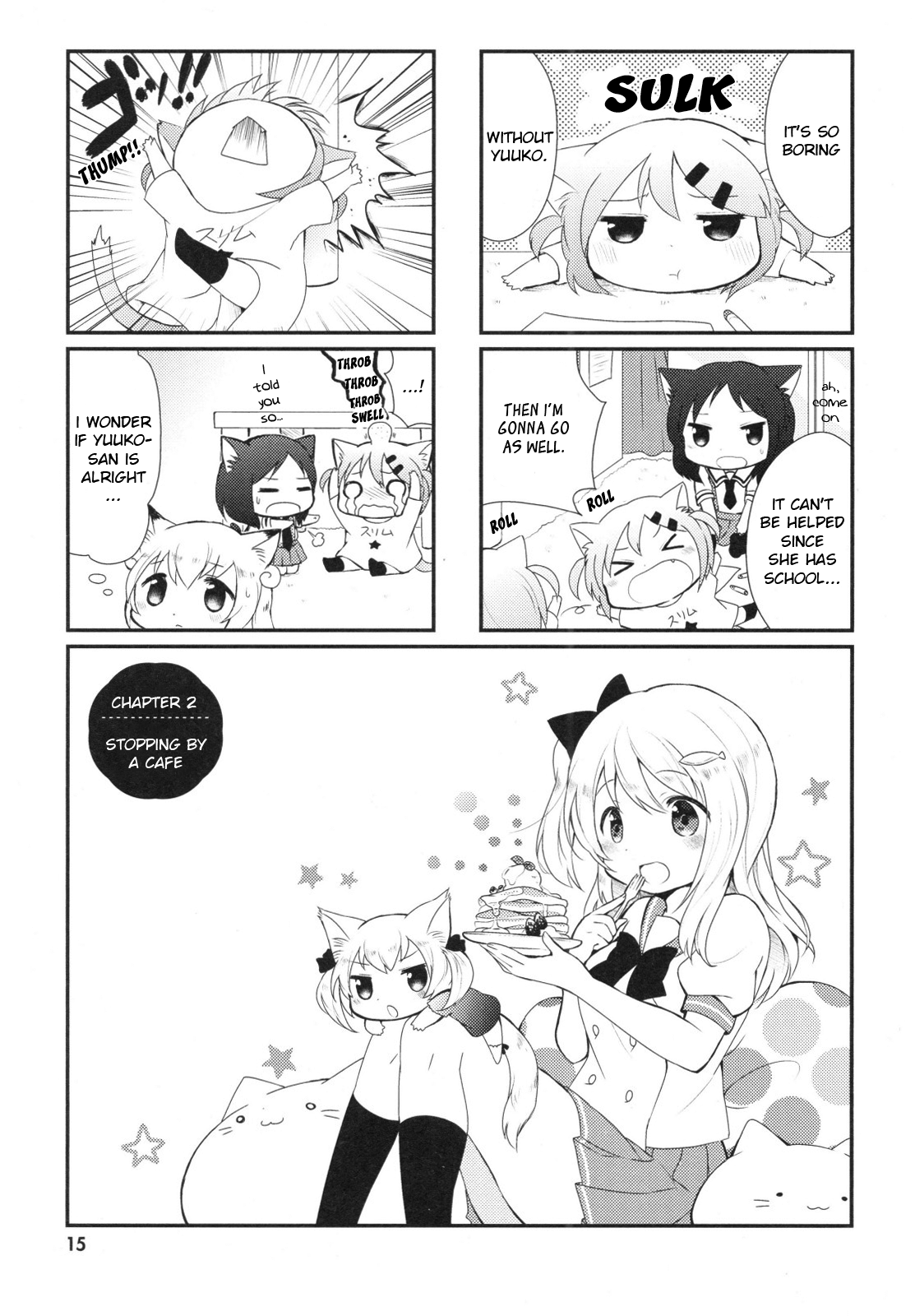 Nyanko Days Stopping By A Cafe 第1页