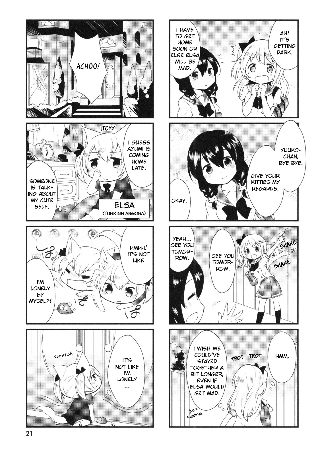 Nyanko Days Stopping By A Cafe 第7页
