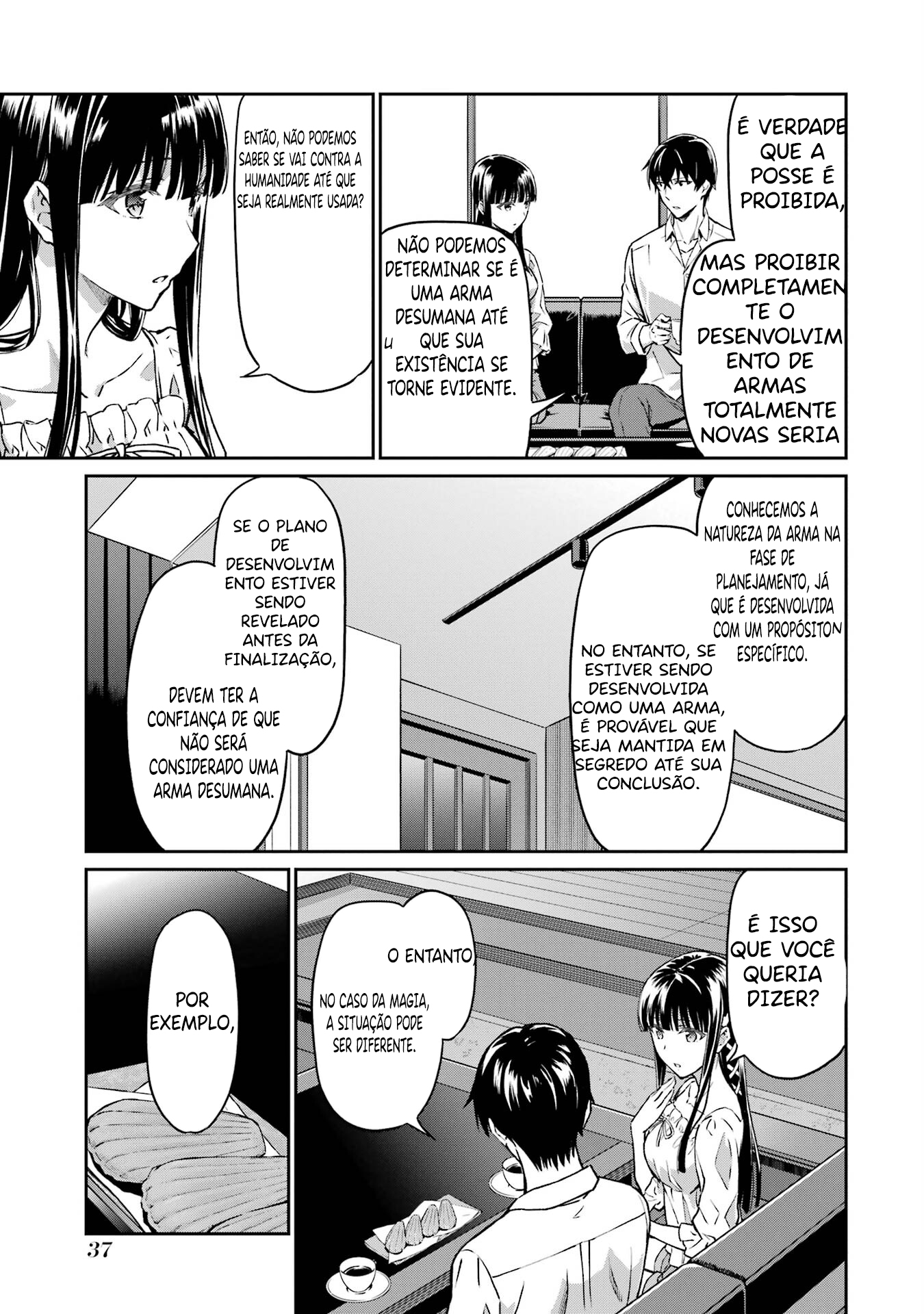 Mahouka Koukou no Rettousei - Koritsu-hen Mina aérea ativa 第11页