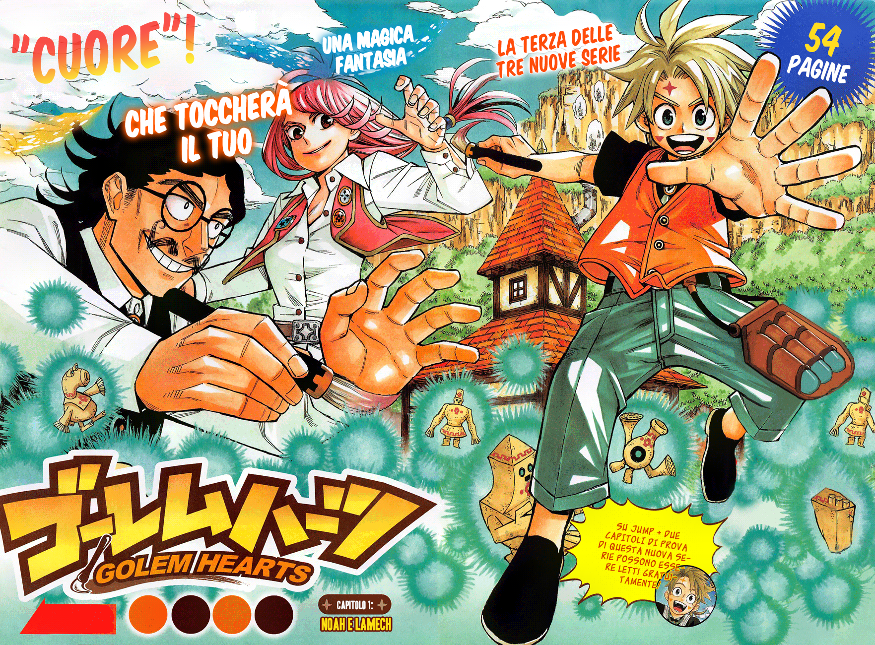 Golem Hearts Noah e Lamech 第4页