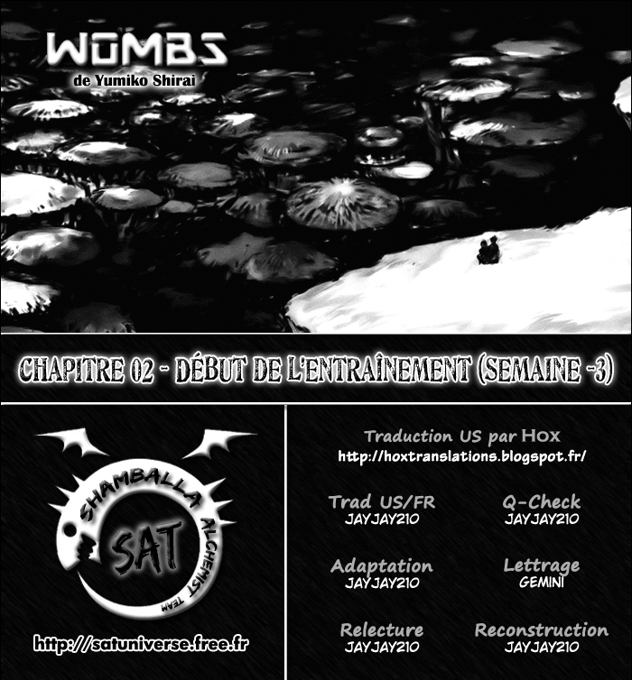 Wombs Début de l'entraînement (Semaine -3) 第32页
