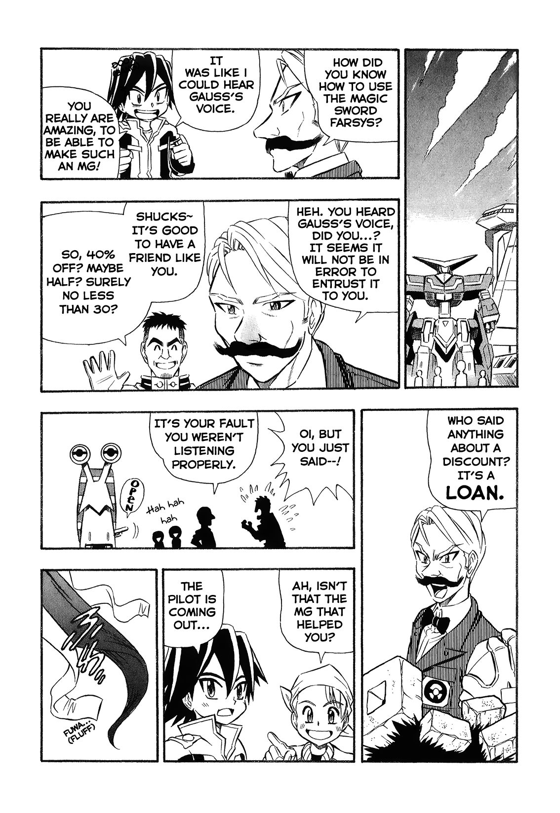Super Controlling Mecha MG Puppet Warrior Gauss Emerges!! 第23页
