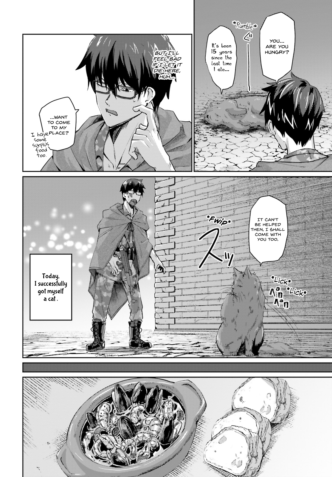 Ihoujin, Dungeon ni Moguru A foreigner can’t explore the dungeon. 第43页