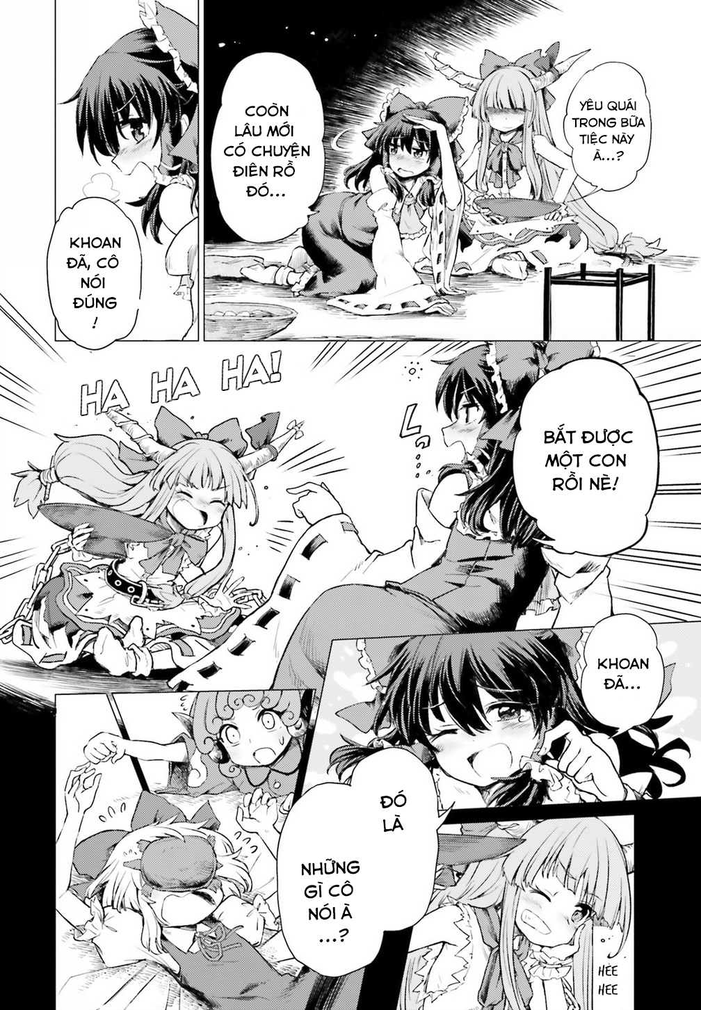 Touhou Suichouka: Lotus Eater-tachi no Suisei Buổi xế chiều say rượu không để lại kí ức - Phần 1 第26页