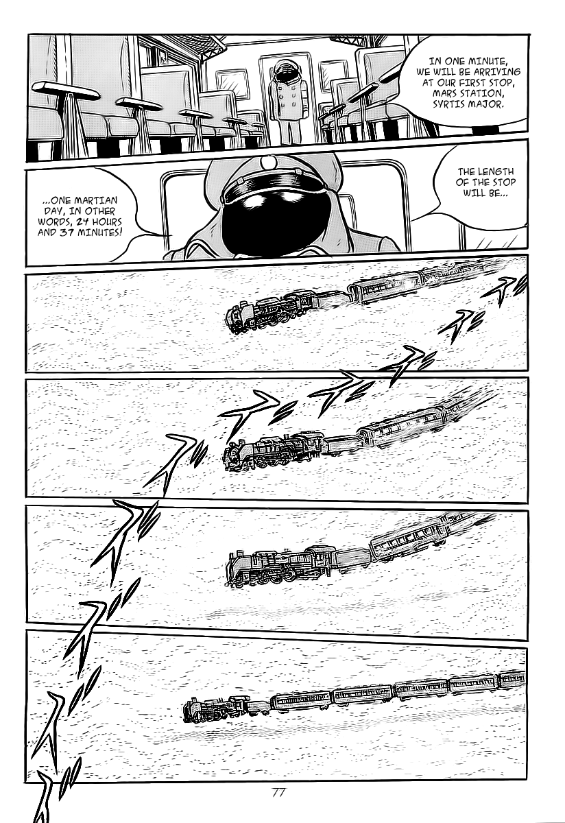 Galaxy Express 999 The Red Wind of Mars 第6页