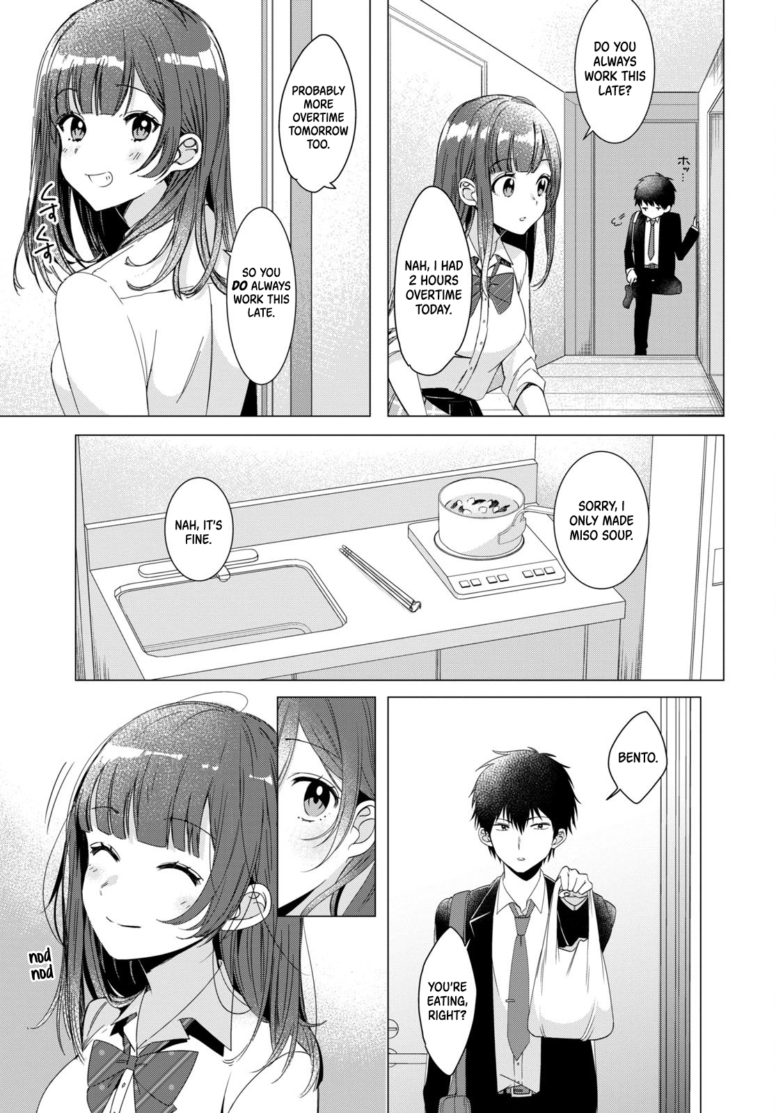 Hige wo Soru. Soshite Joshikousei wo Hirou. Lifestyle and Restraint 第8页