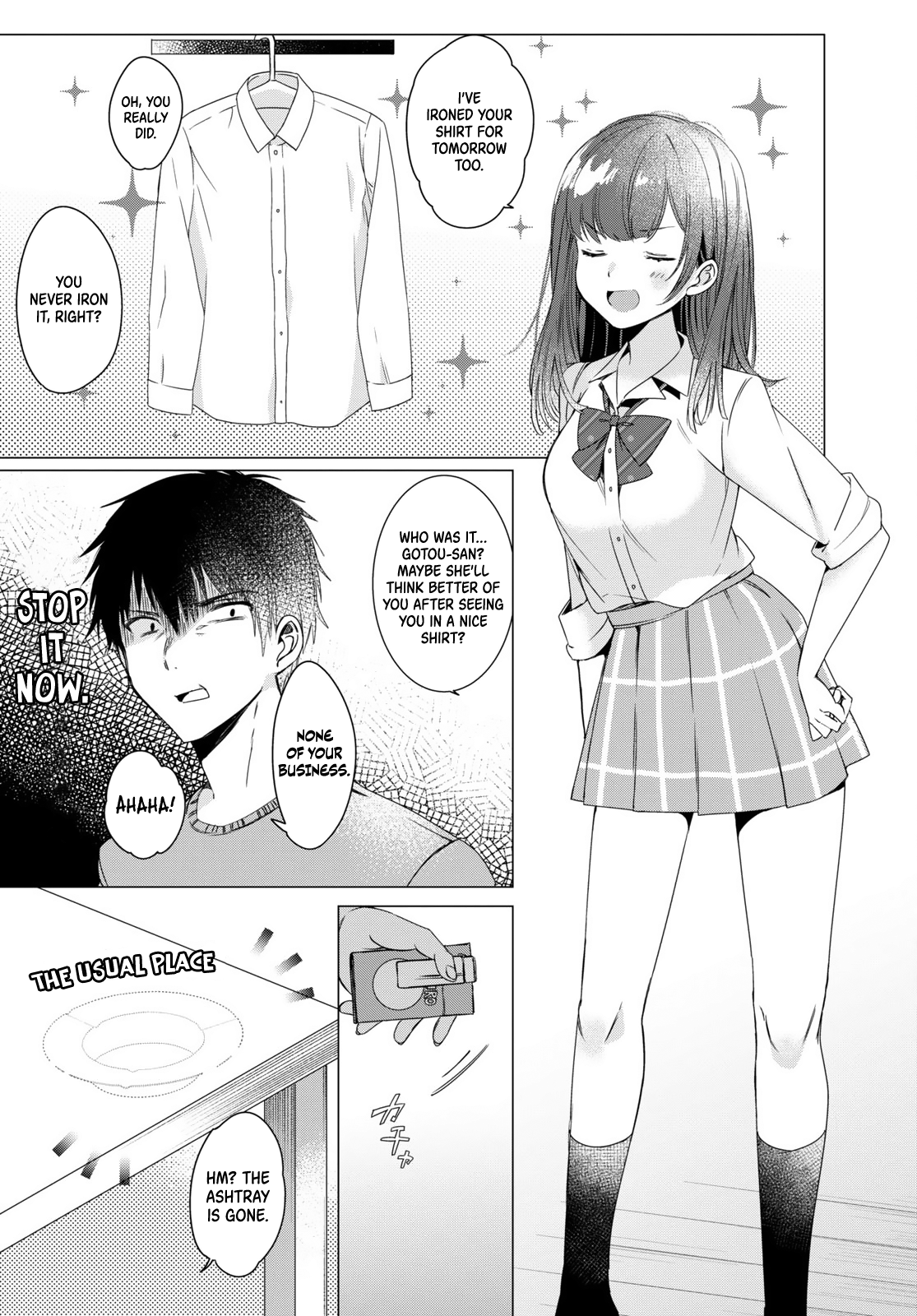 Hige wo Soru. Soshite Joshikousei wo Hirou. Lifestyle and Restraint 第10页