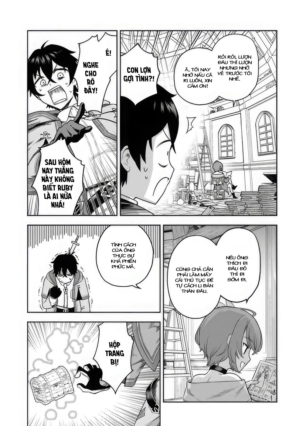 Ore Igai Dare mo Saishu Dekinai Sozai na no ni "Sozai Saishuritsu ga Hikui" to Pawahara suru Osananajimi Renkinjutsushi to Zetsuen shita Senzoku Madoushi, Henkyou no Machi de Slow Life wo Okuritai. Thiên tài giả kim và trợ lí vô dụng 第11页