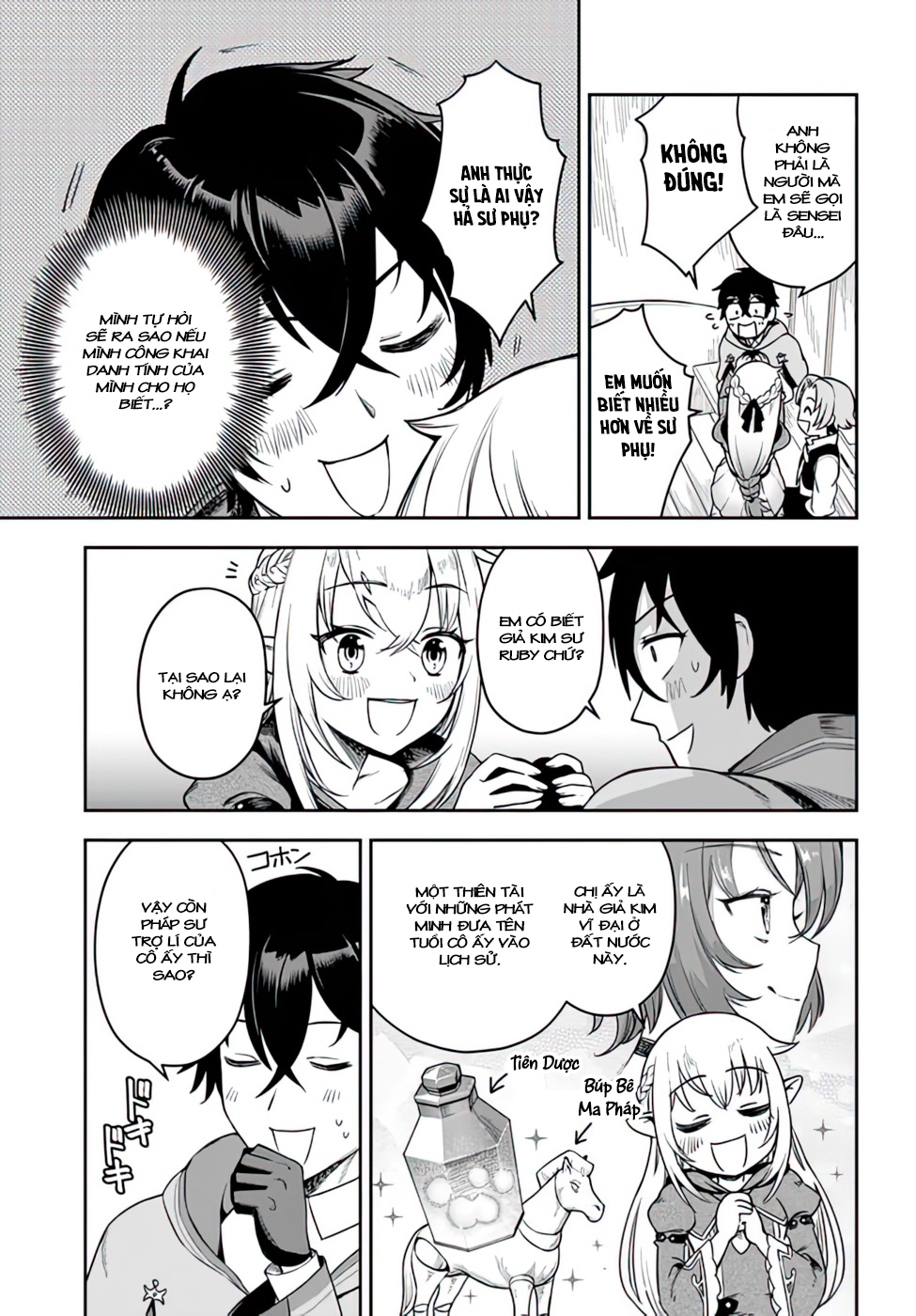 Ore Igai Dare mo Saishu Dekinai Sozai na no ni "Sozai Saishuritsu ga Hikui" to Pawahara suru Osananajimi Renkinjutsushi to Zetsuen shita Senzoku Madoushi, Henkyou no Machi de Slow Life wo Okuritai. Thiên tài giả kim và trợ lí vô dụng 第32页