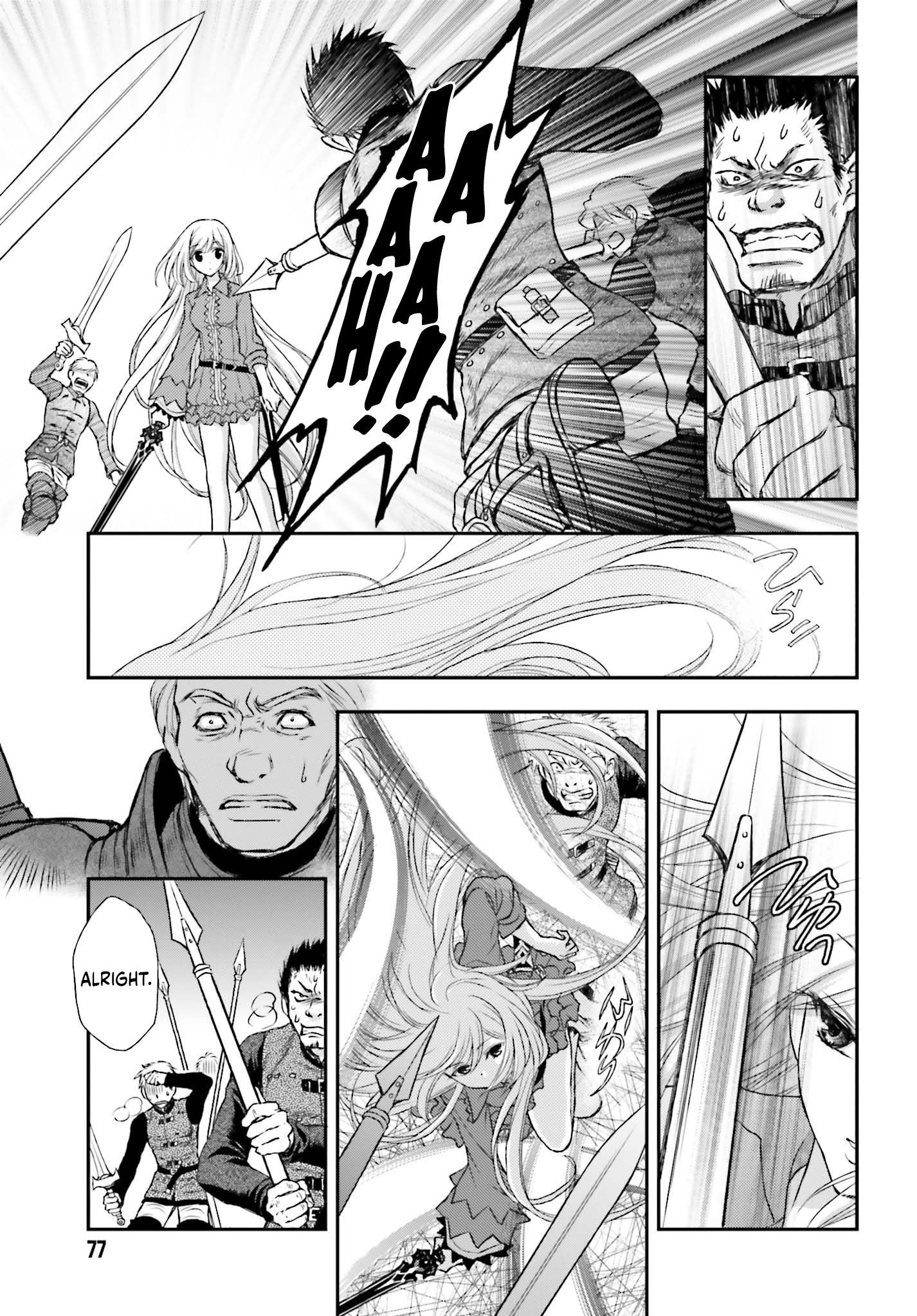 Shinigami ni Sodaterareta Shoujo wa Shikkoku no Tsurugi o Mune ni Idaku The Girl Raised by Death. 第14页