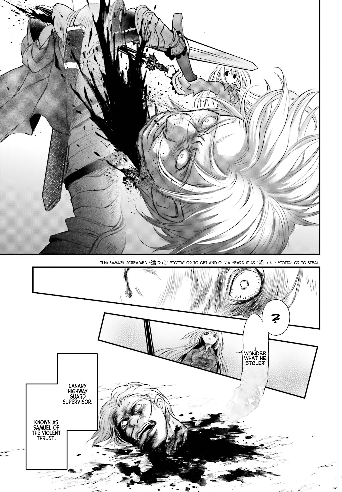 Shinigami ni Sodaterareta Shoujo wa Shikkoku no Tsurugi o Mune ni Idaku The Girl Raised by Death. 第24页