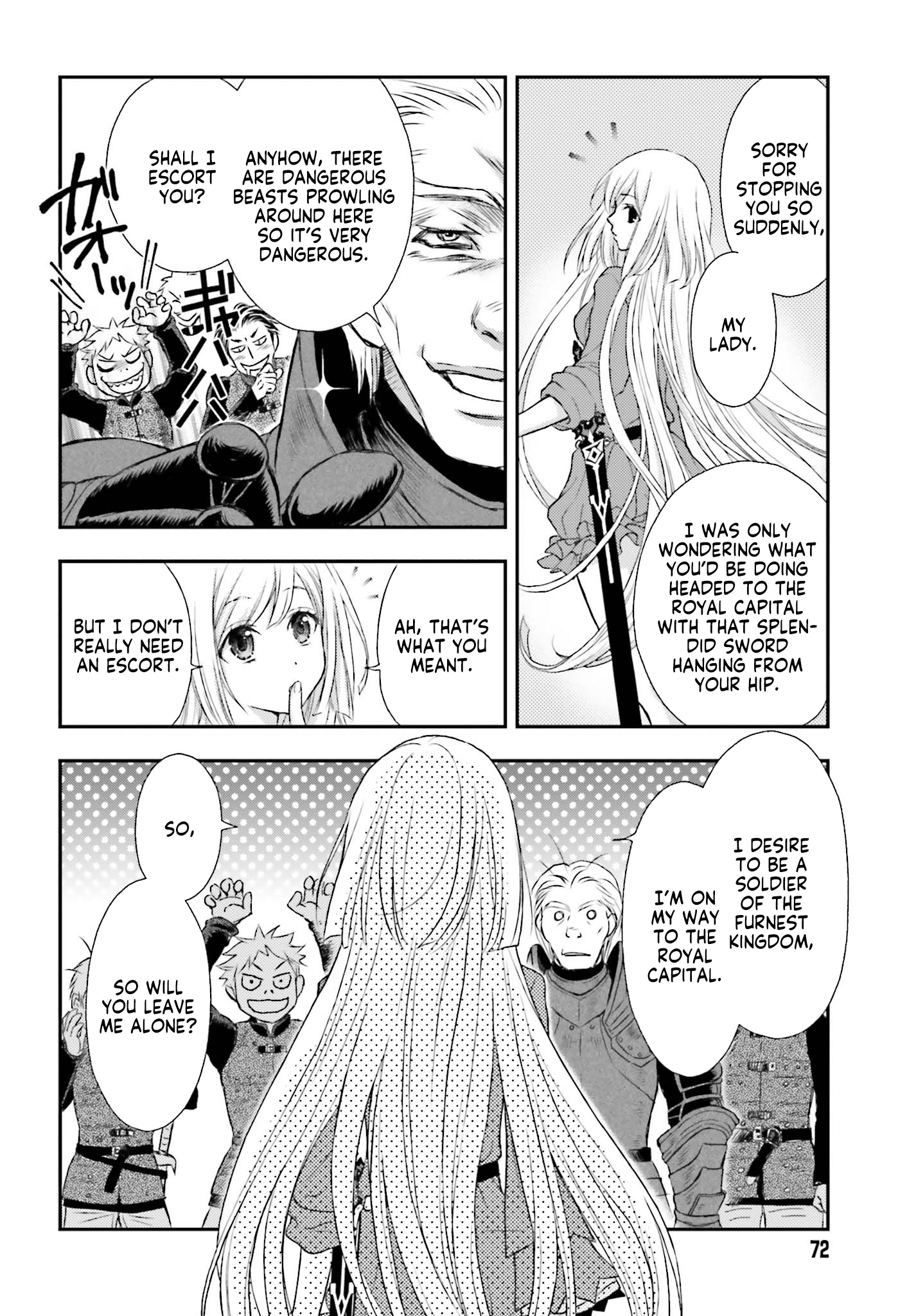 Shinigami ni Sodaterareta Shoujo wa Shikkoku no Tsurugi o Mune ni Idaku The Girl Raised by Death. 第9页
