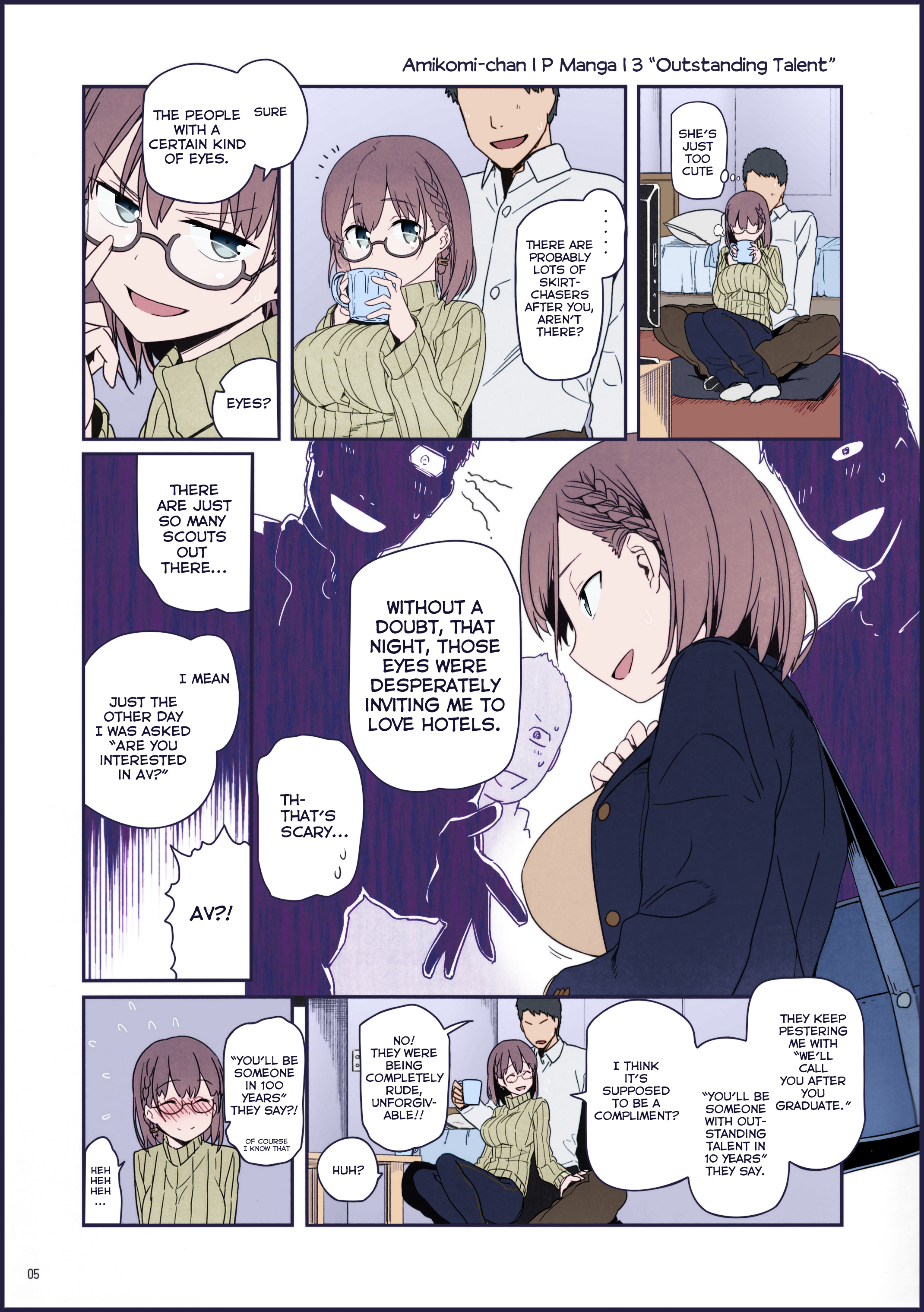 Getsuyoubi no Tawawa (Twitter Webcomic) (Fan Colored) Part I: Bonus - Comiket 89 Special Edition 第5页