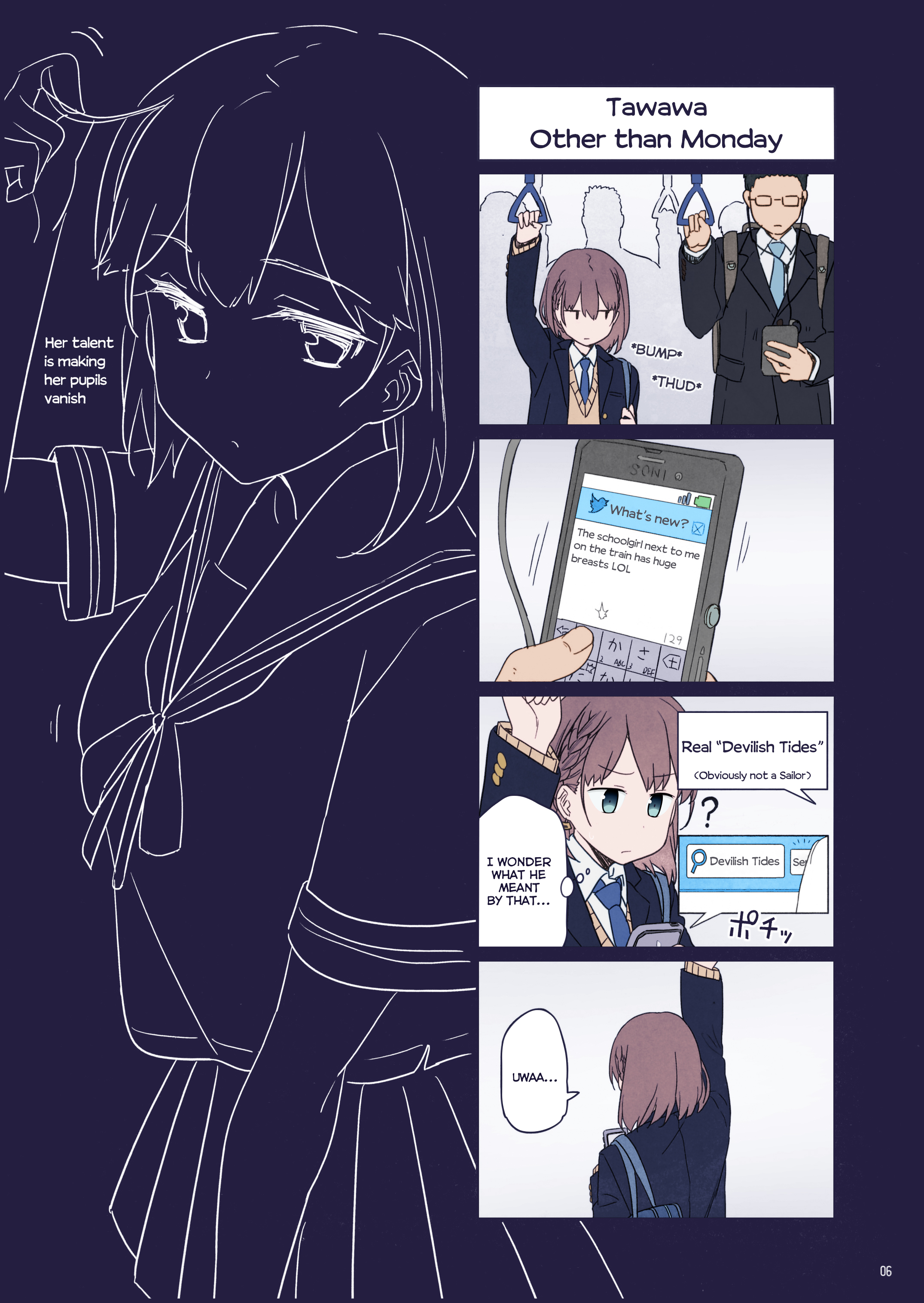 Getsuyoubi no Tawawa (Twitter Webcomic) (Fan Colored) Part I: Bonus - Comiket 89 Special Edition 第7页