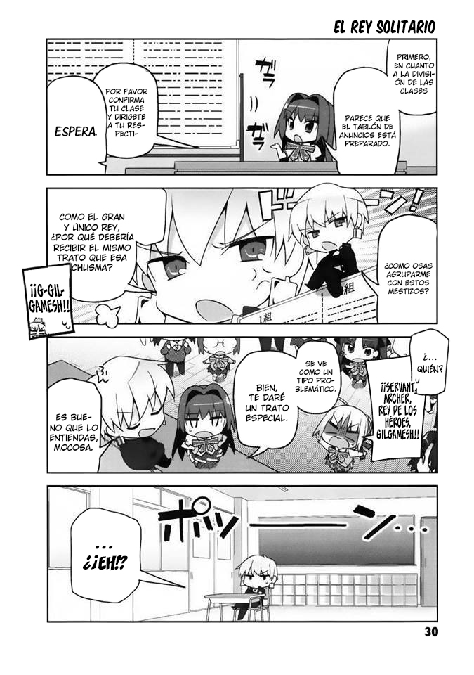 Type-Moon Gakuen - Chibi Chuki! Protejan la paz en la escuela 第9页