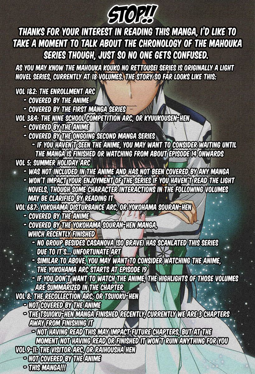 Mahouka Koukou no Rettousei - Raihousha-hen 第2页
