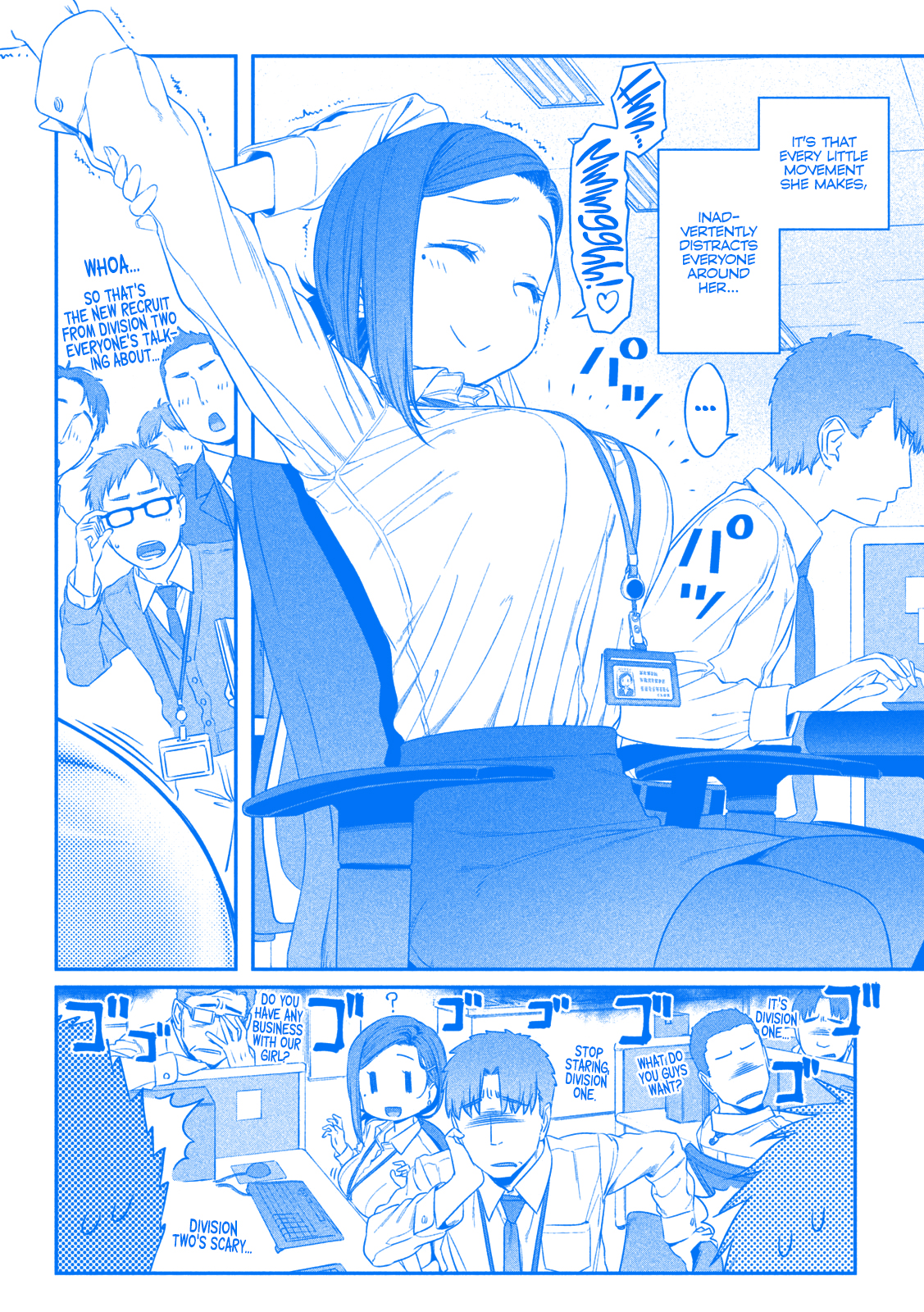 Getsuyoubi no Tawawa (Blue) (Fan Colored) Kouhai-chan, Part 1 (Blue) 第9页