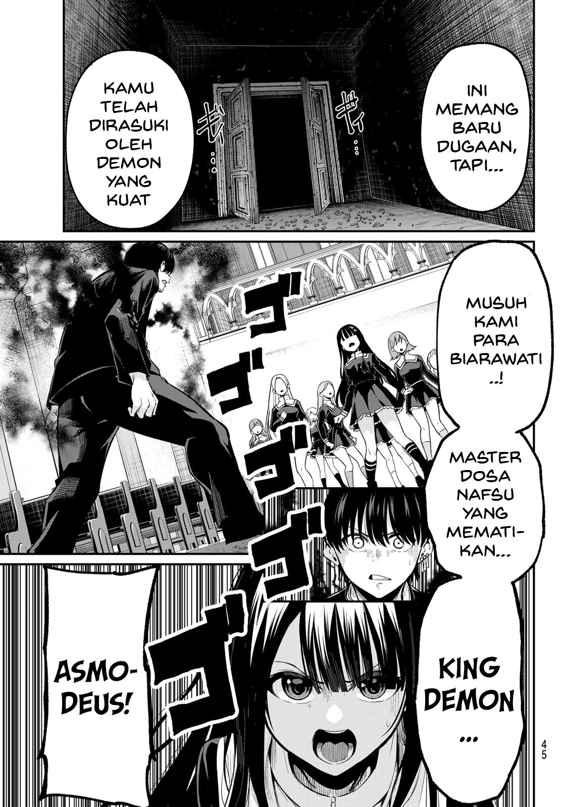 Irozuku Monochrome Demon Penuh Nafsu Dan Gadis Suci 第35页