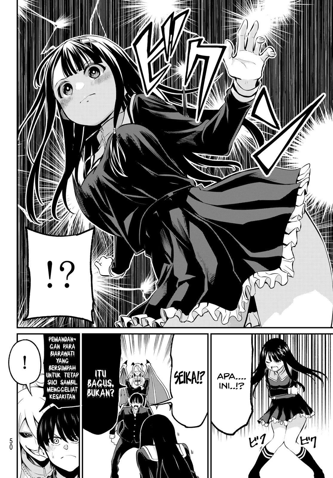Irozuku Monochrome Demon Penuh Nafsu Dan Gadis Suci 第39页