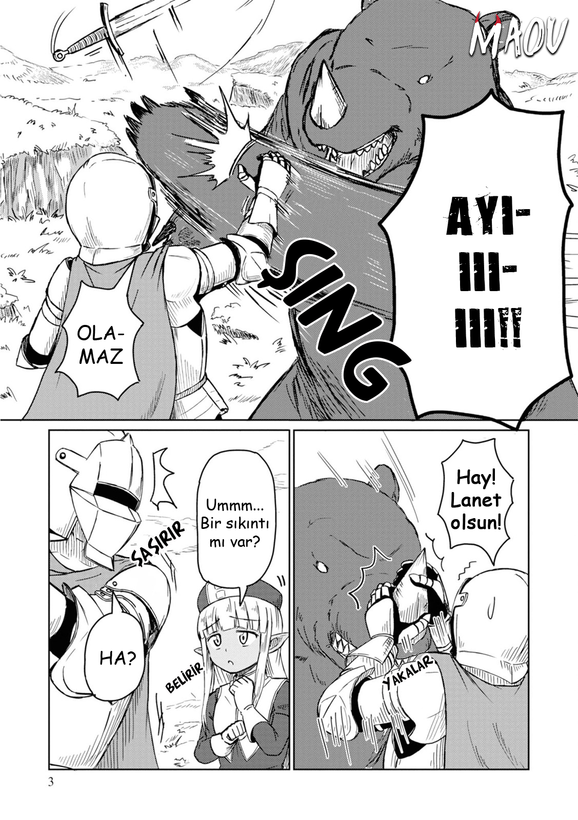 Kono Healer, Mendokusai Karşılaşma 第4页