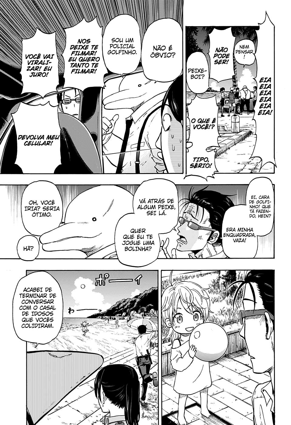 Hard-Boiled Cop and Dolphin Golfinho e Tubarão 第38页