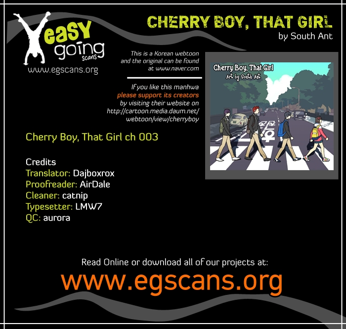 Cherry Boy, That Girl Ch. 3 第1页