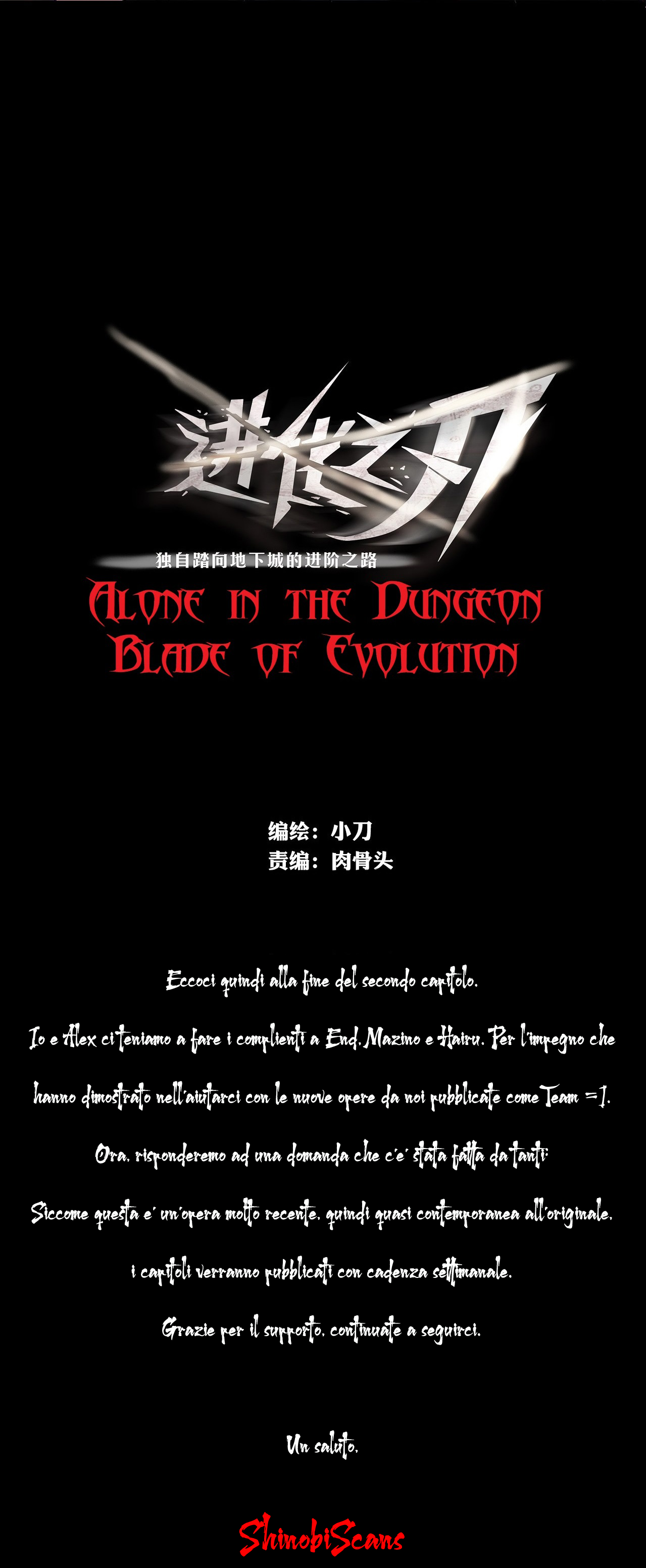 The Blade of Evolution Walking Alone In The Dungeon Il Boss nascosto 第9页
