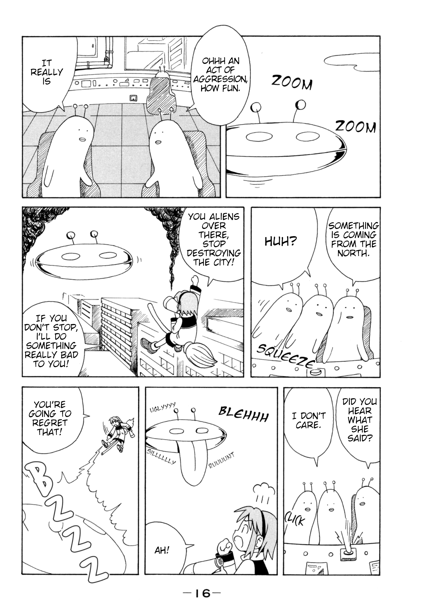 Majokko Tsukune-chan Tsukune-chan vs. Aliens 第4页