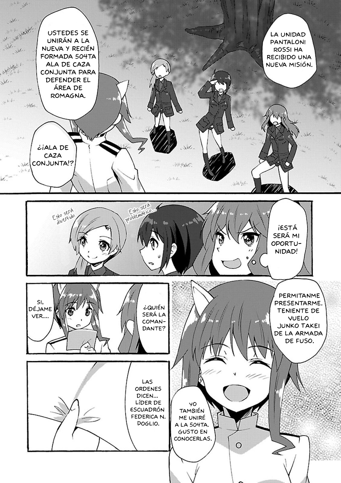 Strike Witches: Crimson Witches Llamado a las Armas 第14页