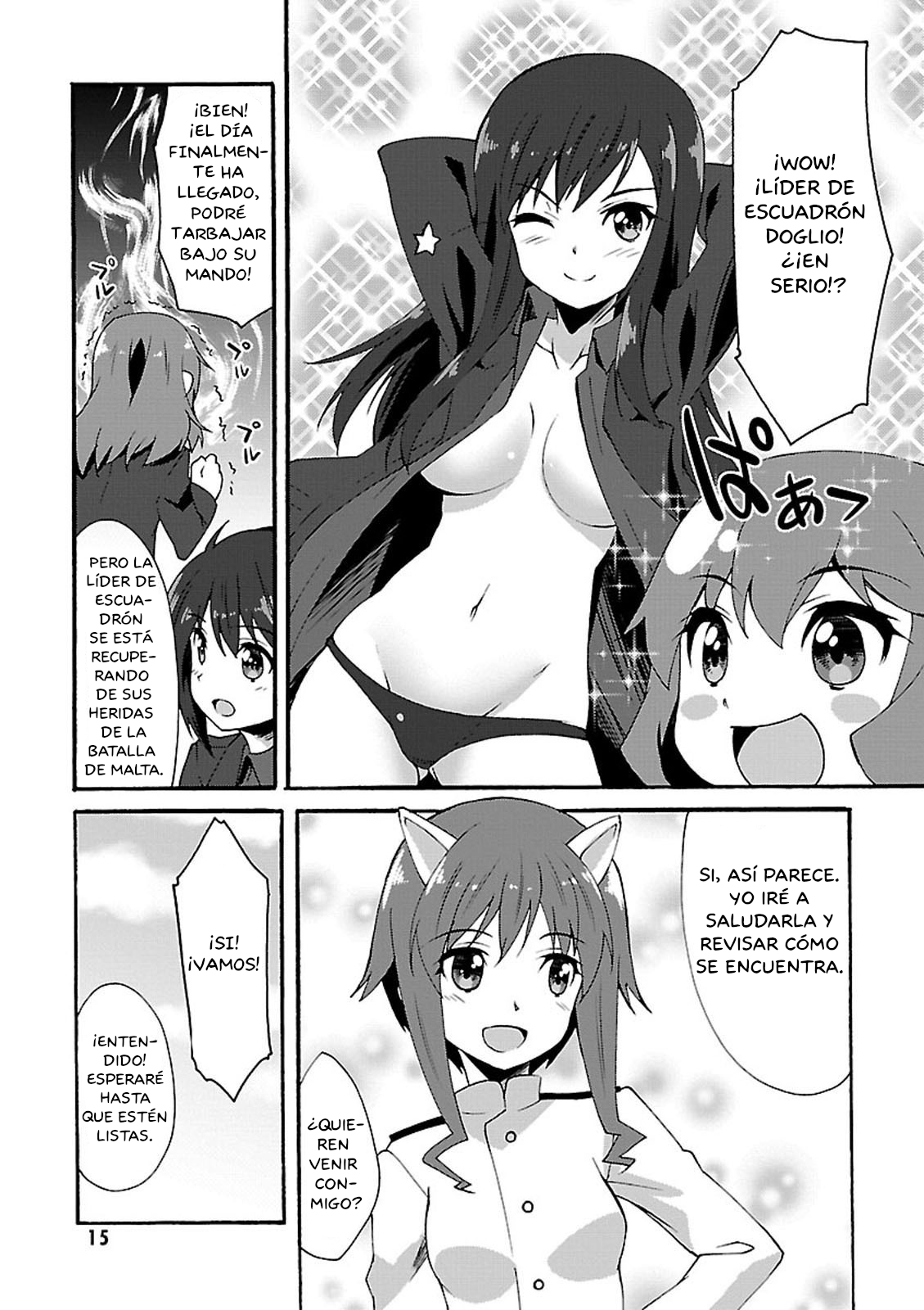 Strike Witches: Crimson Witches Llamado a las Armas 第15页