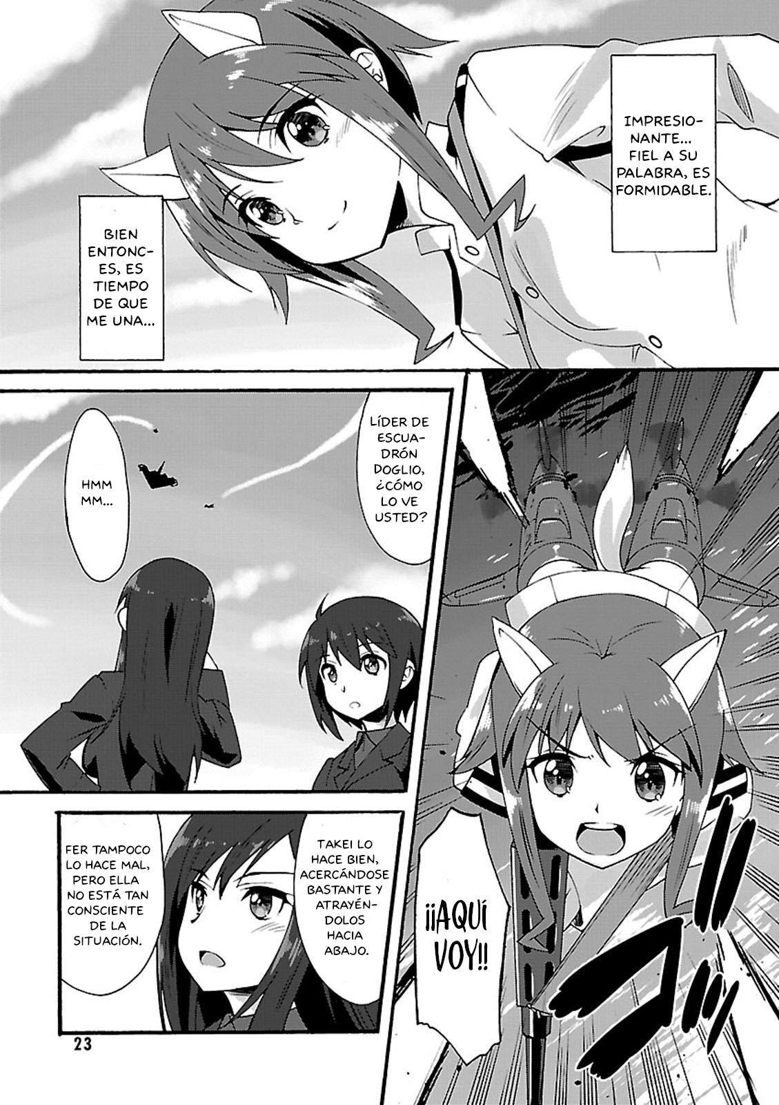 Strike Witches: Crimson Witches Llamado a las Armas 第23页