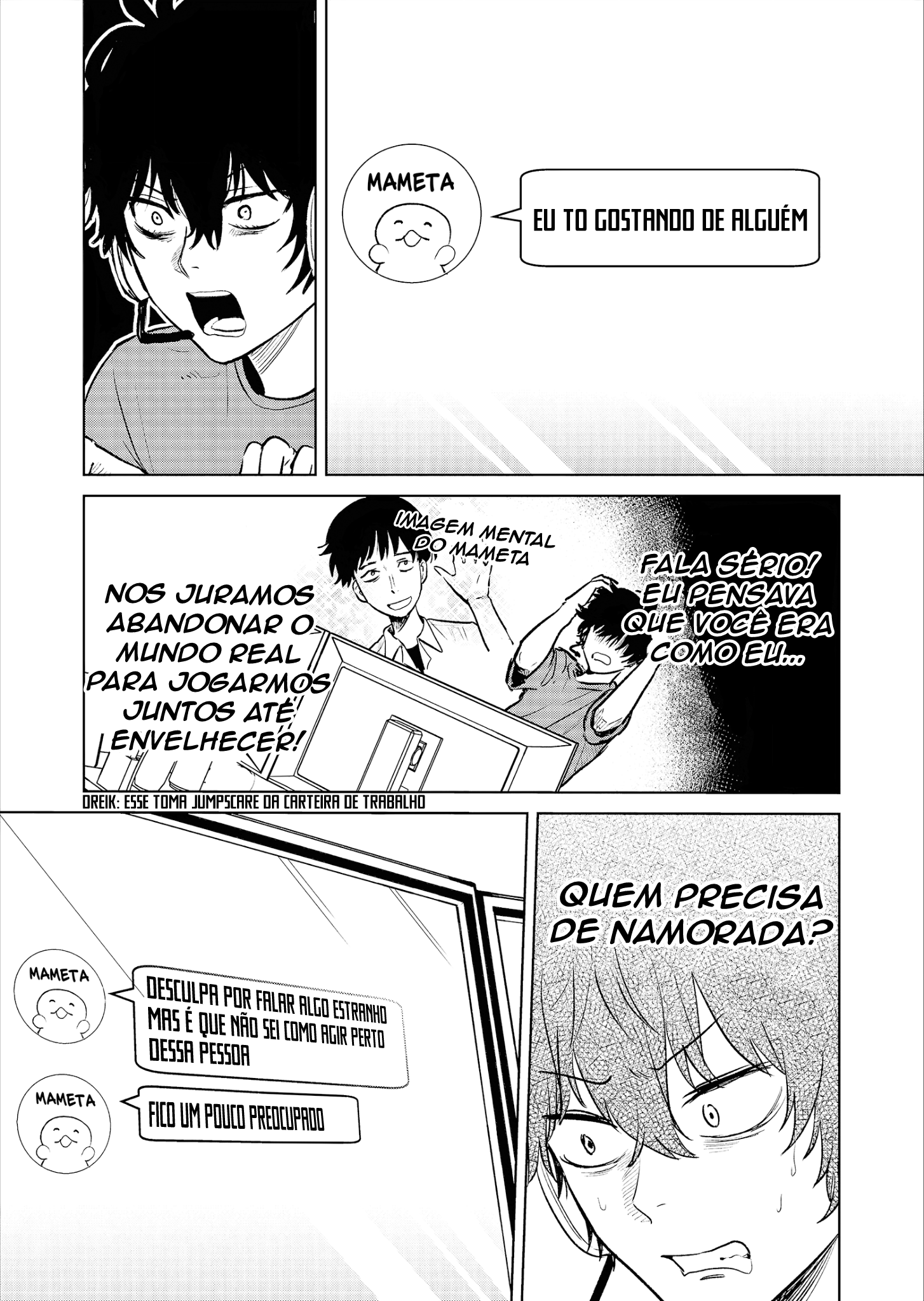 Inkya ga Netoge Tomodachi ni Ren'ai Soudan sareta Hanashi Capítulo 1 第5页
