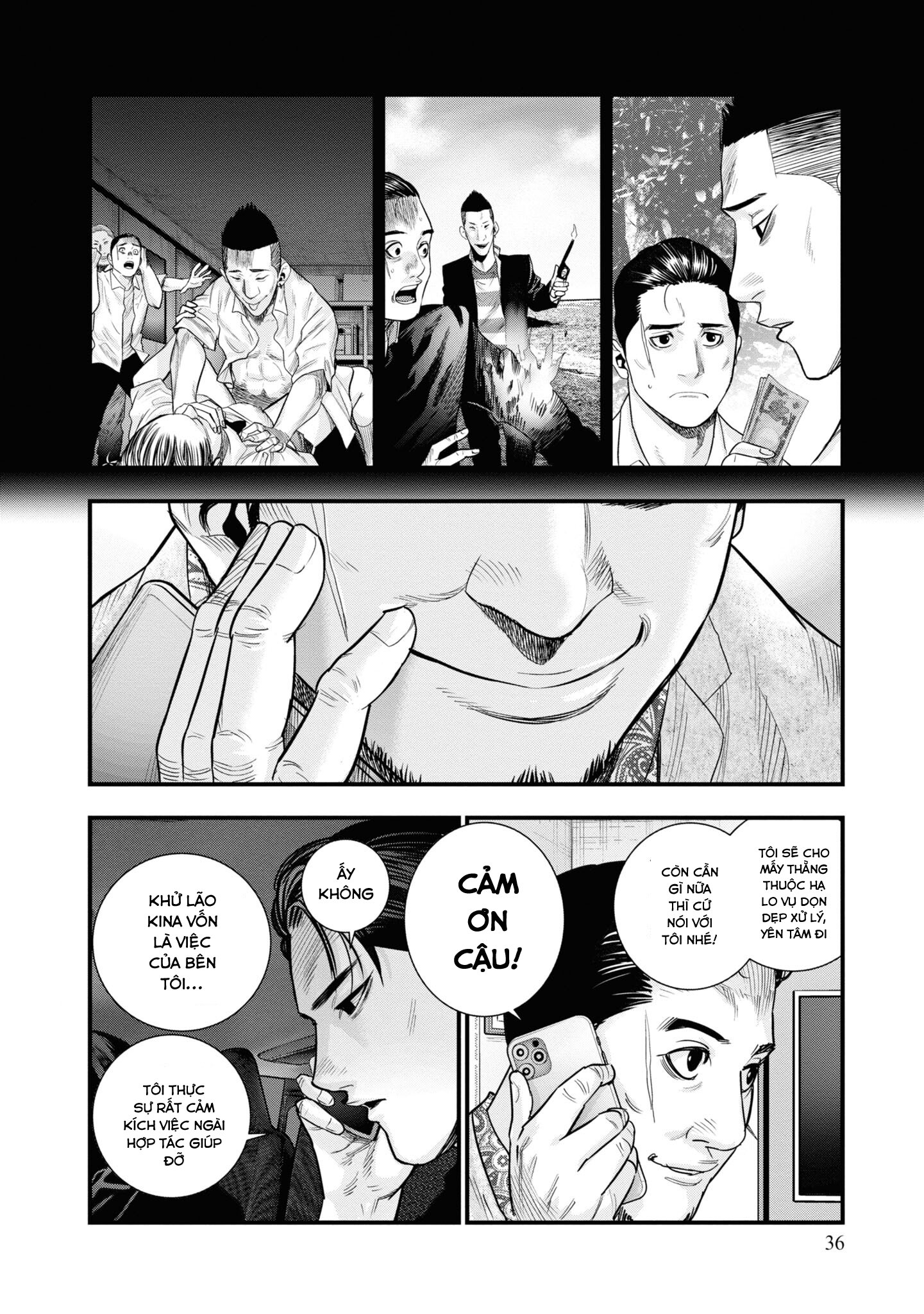 Hell Dogs Hai gã sát thủ 第36页
