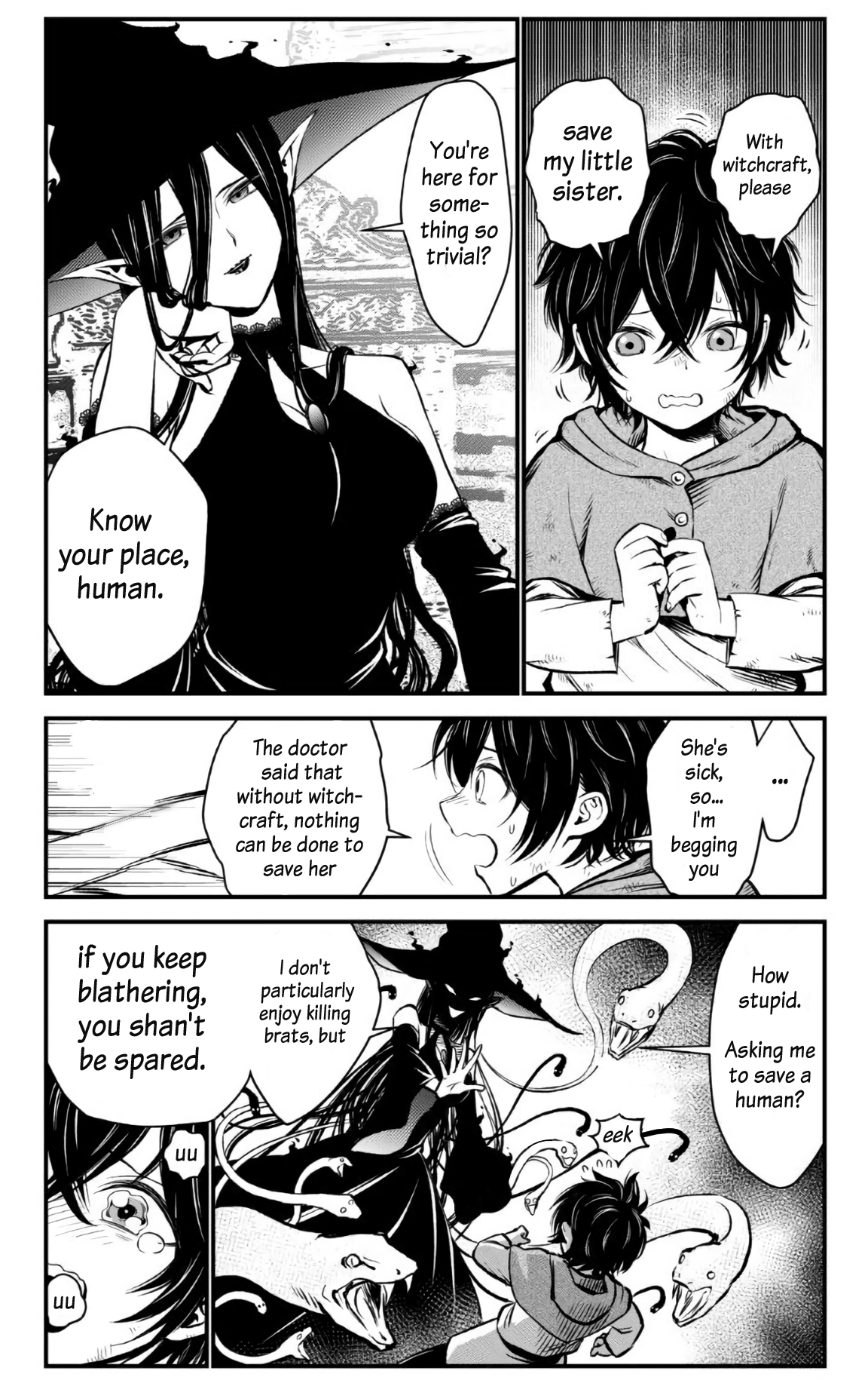 The Witch's Dealings with a Boy The Witch's Dealings with the Little Boy 第1页