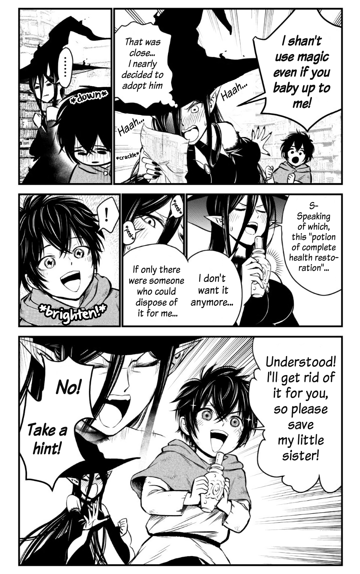 The Witch's Dealings with a Boy The Witch's Dealings with the Little Boy 第4页