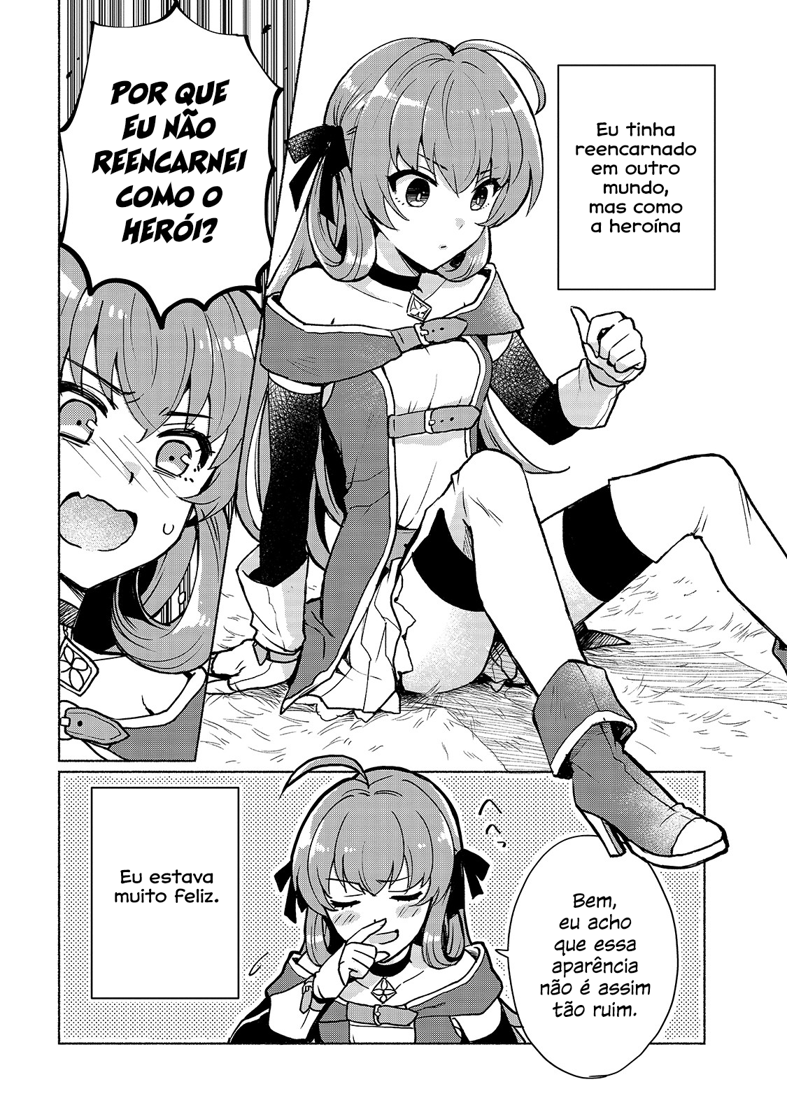 Tensei Shitara Ore ga Heroine de Aitsu ga Yuusha Datta Vol. 1 Ch. 1 第4页