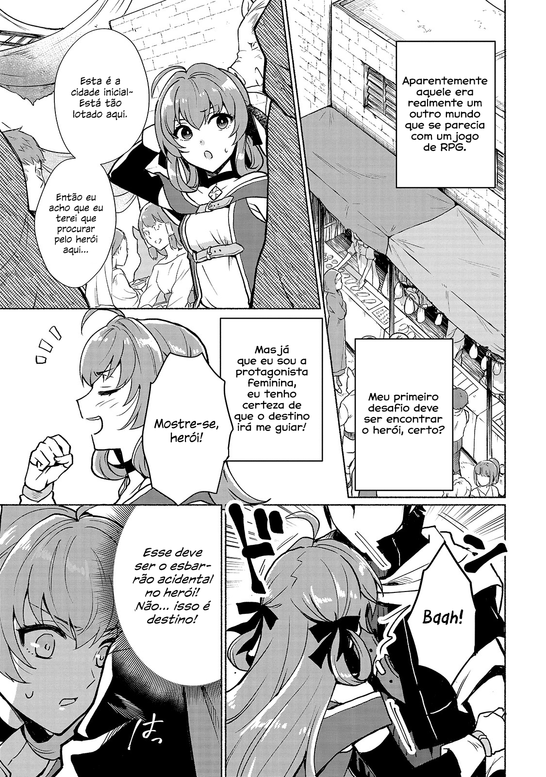 Tensei Shitara Ore ga Heroine de Aitsu ga Yuusha Datta Vol. 1 Ch. 1 第5页