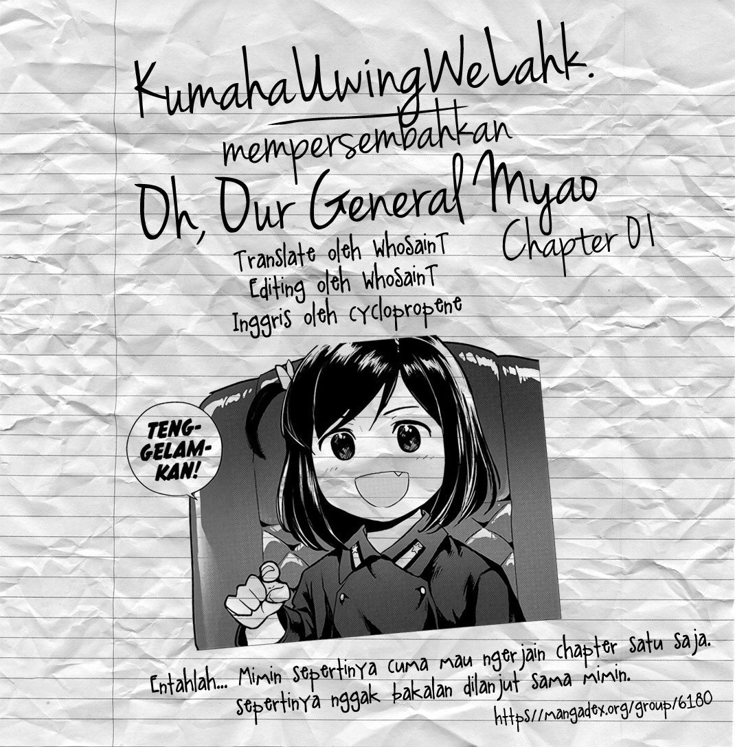 Oh, Our General Myao Myao yang mana, Yang Nggak Sengaja Menembakan Misil. 第10页