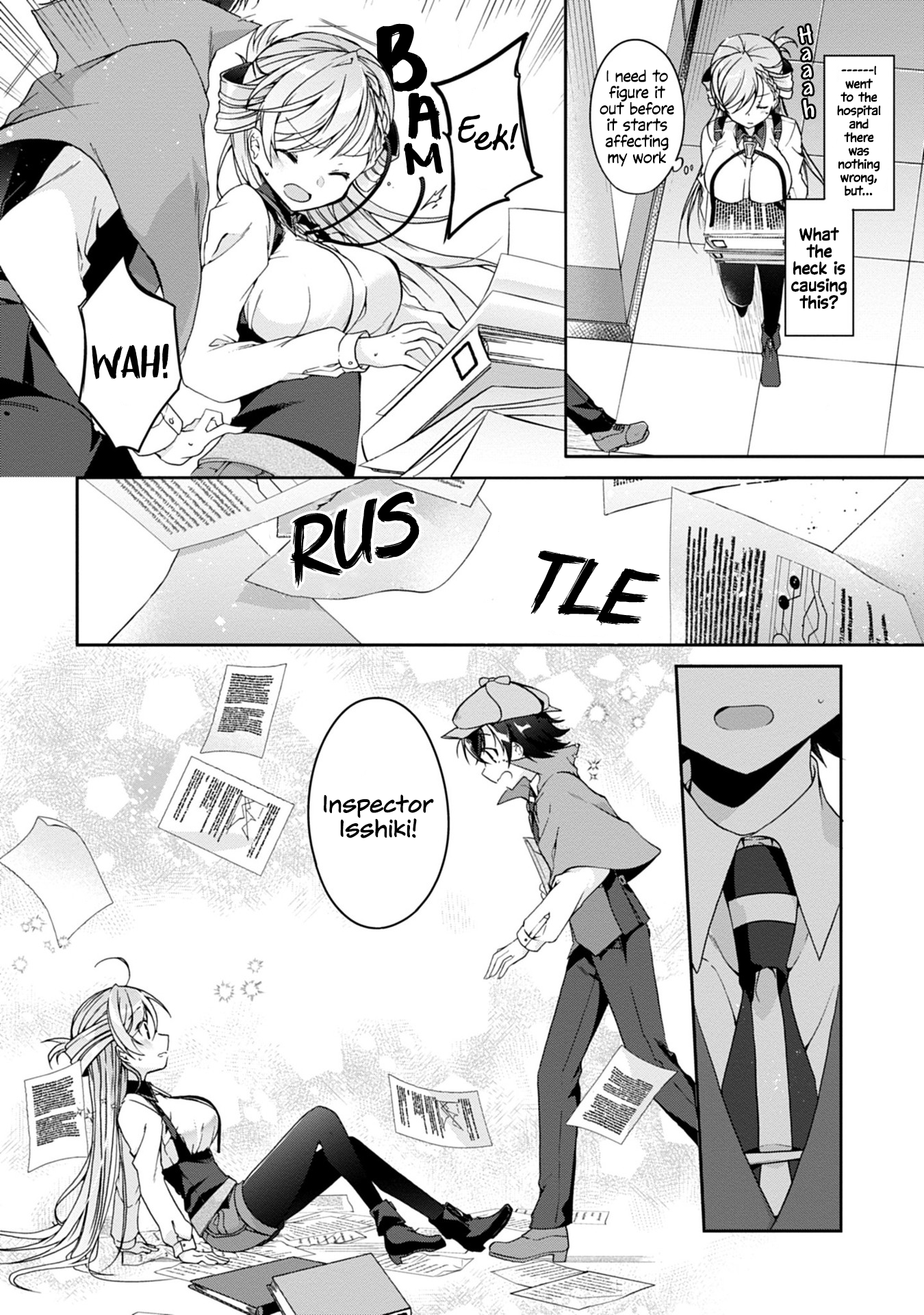 Isshiki-san wa Koi wo Shiritai. Rinna Isshiki wants to understand 第18页
