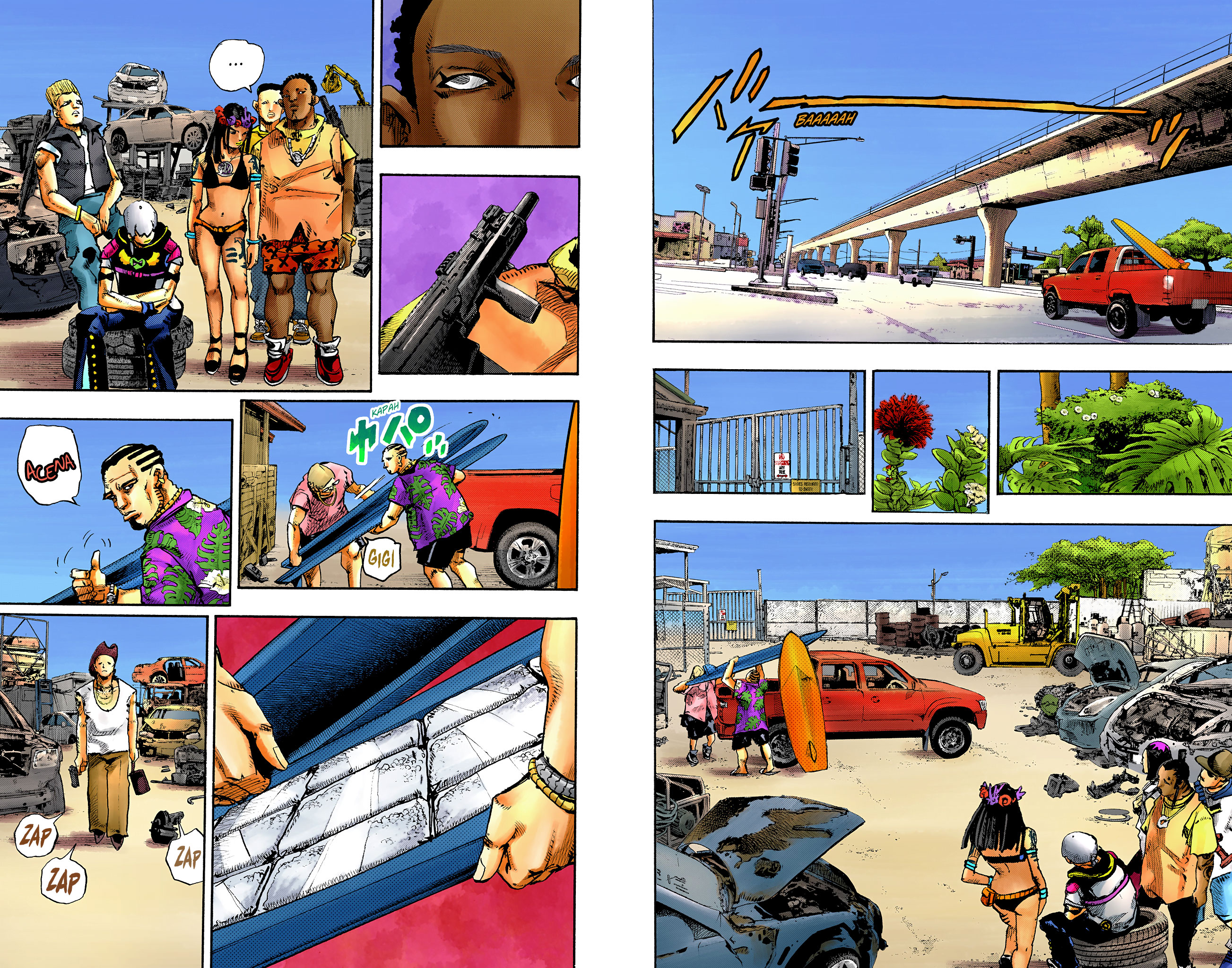 JoJo's Bizarre Adventure, Part 9: The JOJOLands (Official Colored) Partida (DEPARTURE) 第23页