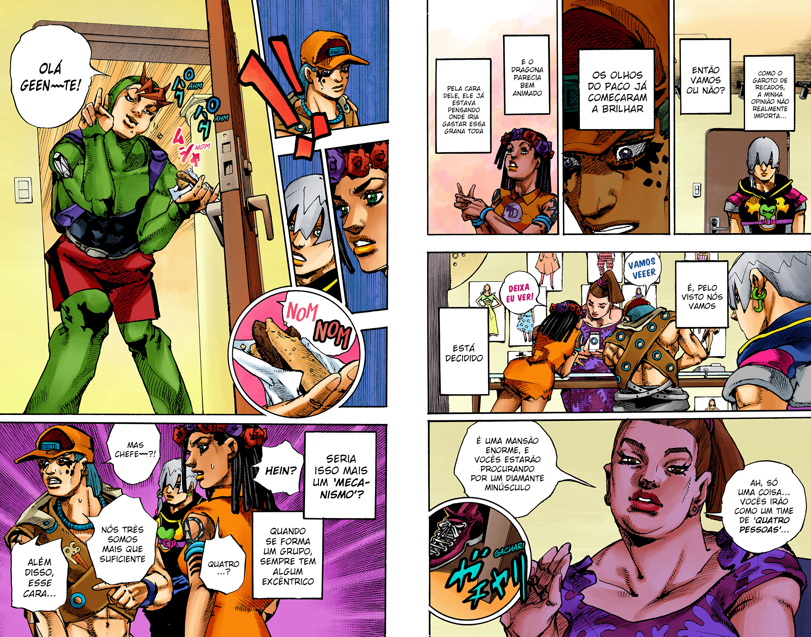 JoJo's Bizarre Adventure, Part 9: The JOJOLands (Official Colored) Partida (DEPARTURE) 第37页