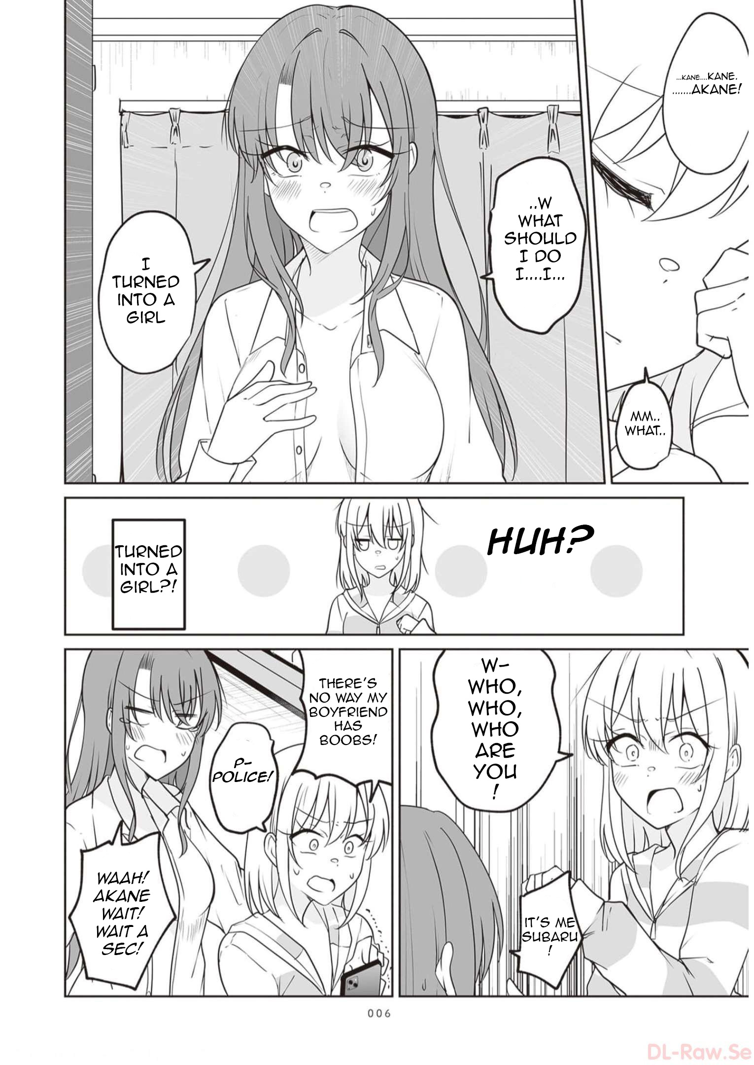 Daily Life of a Couple in Which the Boyfriend Became a Girl One Day 第3页