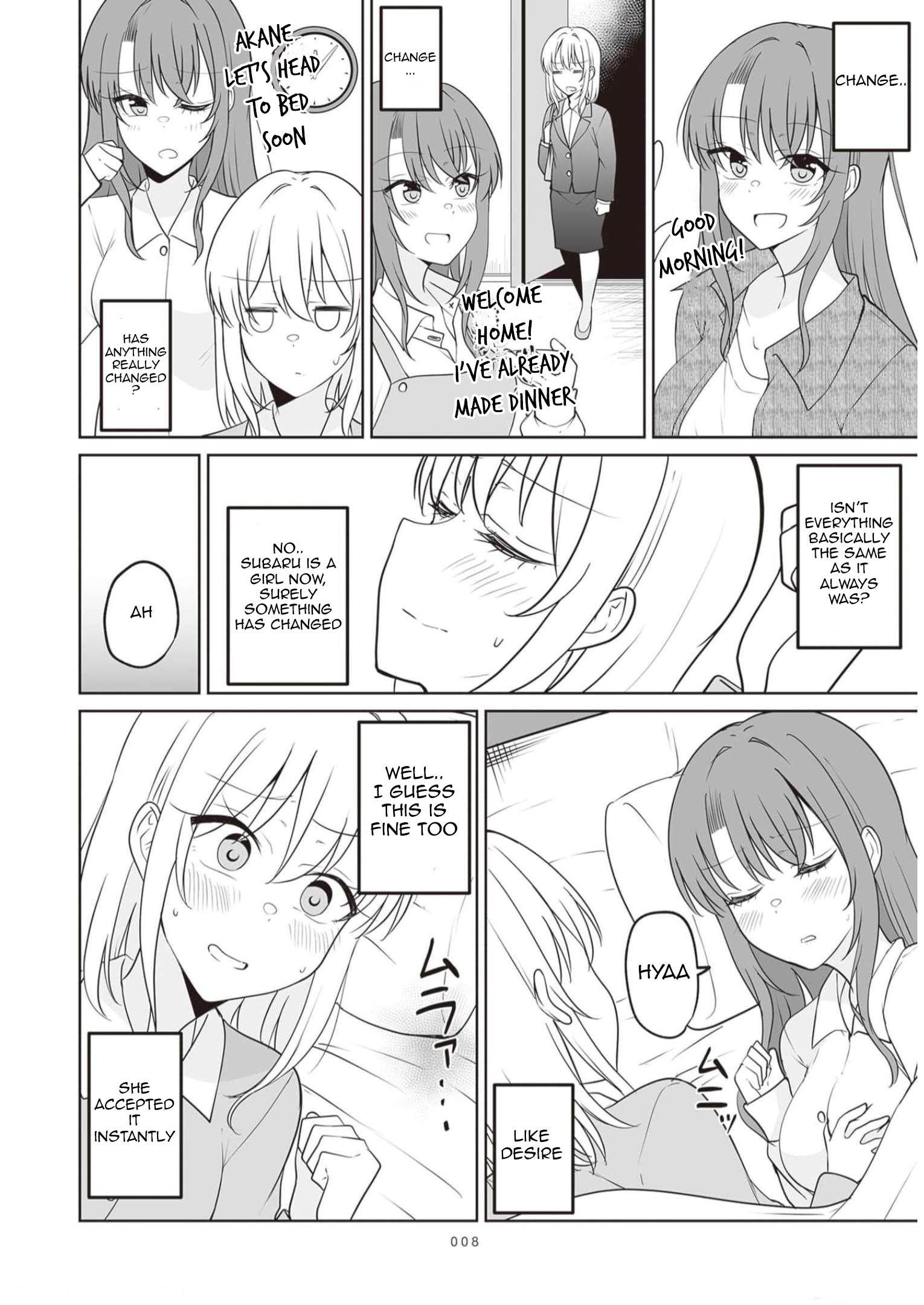 Daily Life of a Couple in Which the Boyfriend Became a Girl One Day 第5页